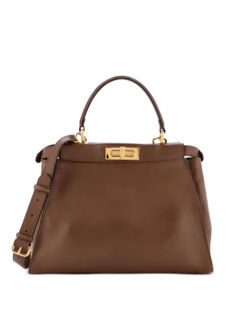 Fendi Pre-Owned Peekaboo Bag Rigid Leather Regular satchel