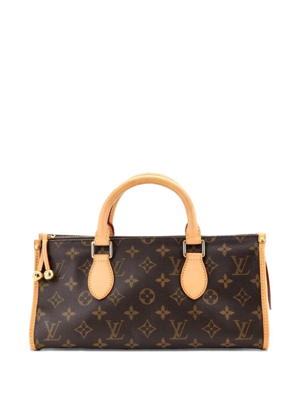 Louis Vuitton Pre-Owned Borsa a tracolla Popincourt in tela con monogramma e manico - Marrone