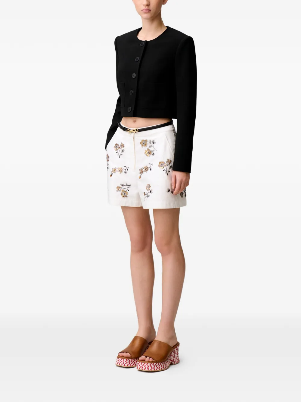 Claudie Pierlot Jack met ronde hals Zwart