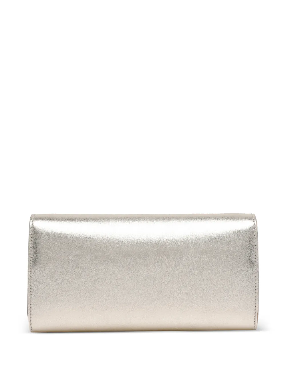  Jimmy Choo Bing Crystal-embellished Chain Wallet - Gold 