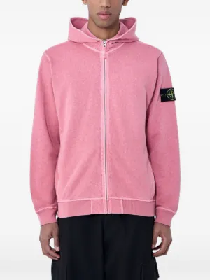 Stone Island ジップアップ パーカー | ブルー | FARFETCH JP