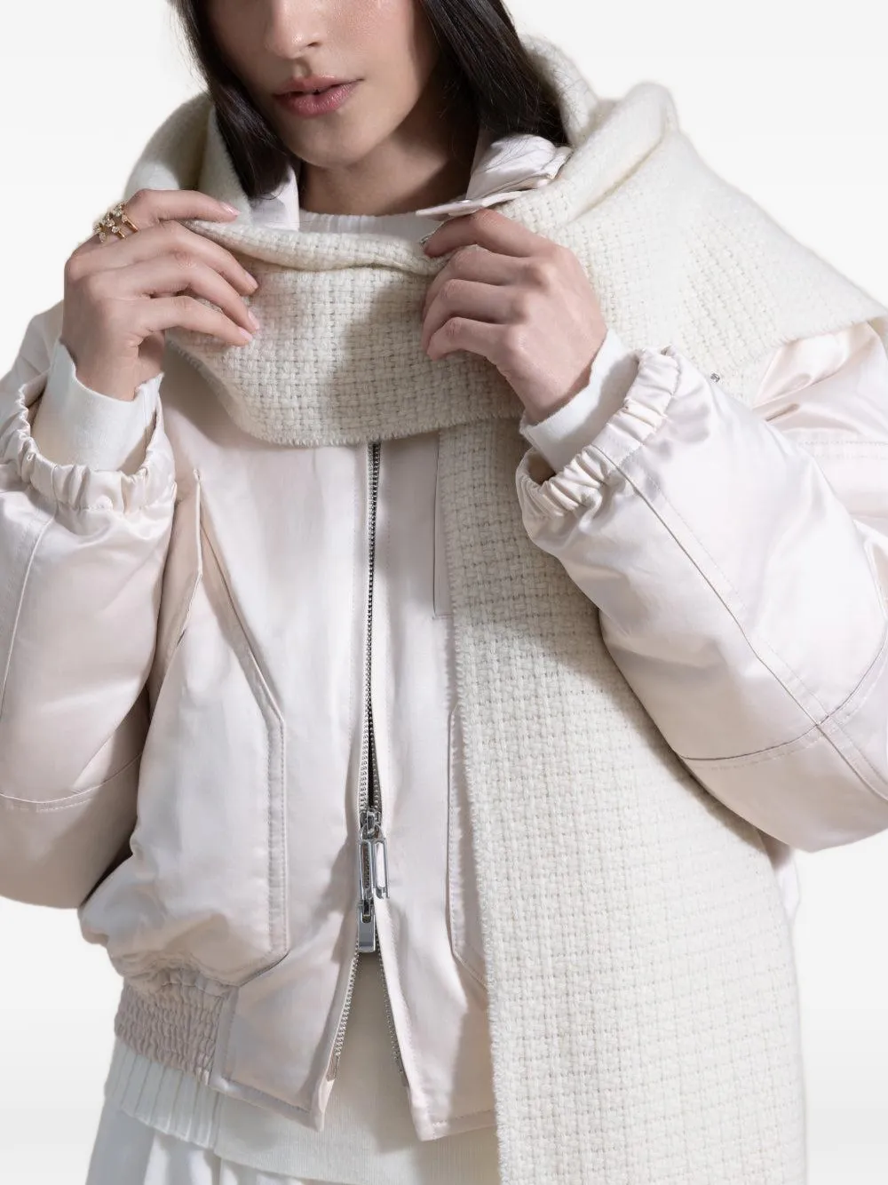 Rag & bone Mila fringed scarf - Beige