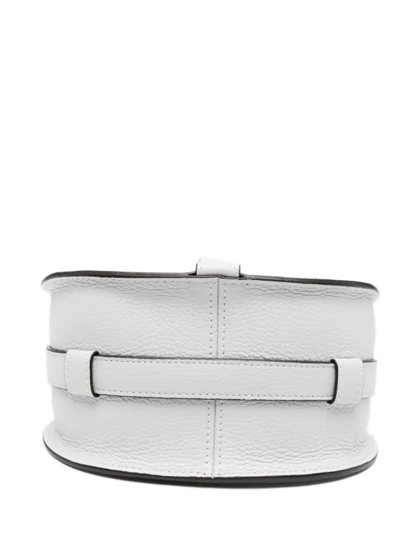 Chloé レザー ショルダーバッグ | グレー | FARFETCH JP