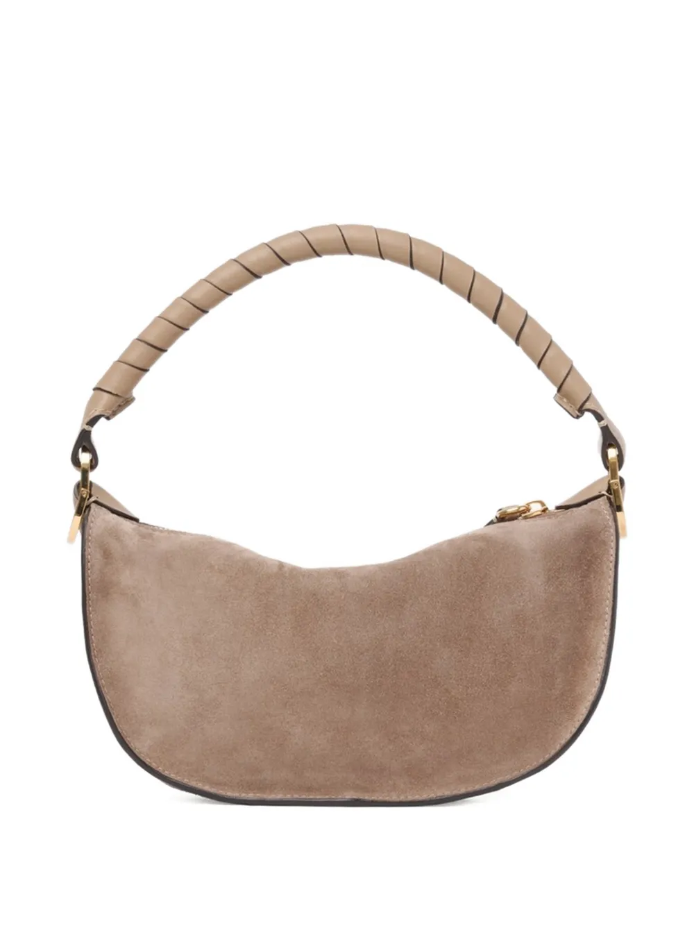 Mini Marcie Topstitch Detail Handle Tote Bag