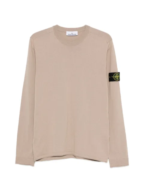 Stone Island Compass-patch sweater
