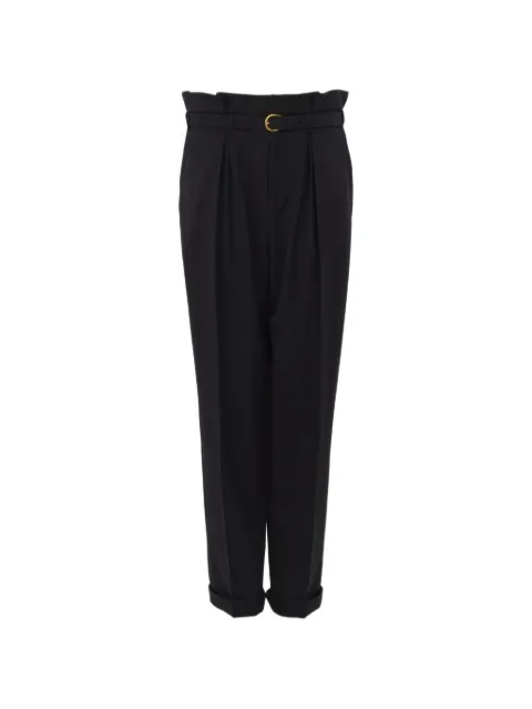 Chloé belted pleated trousers