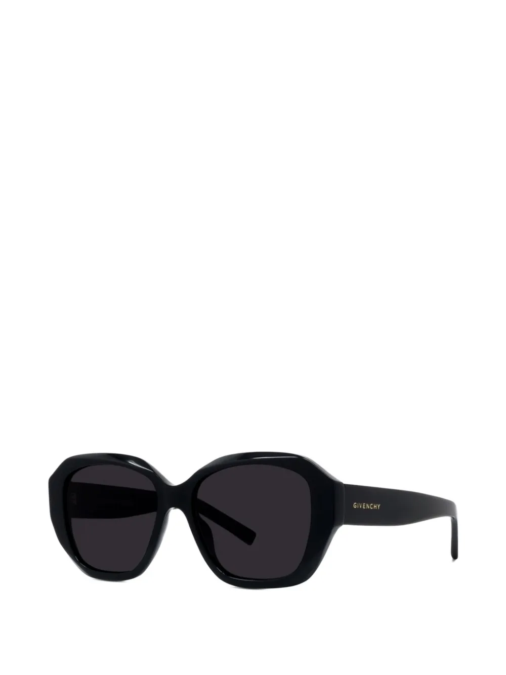 Givenchy Eyewear geometric sunglasses - Zwart
