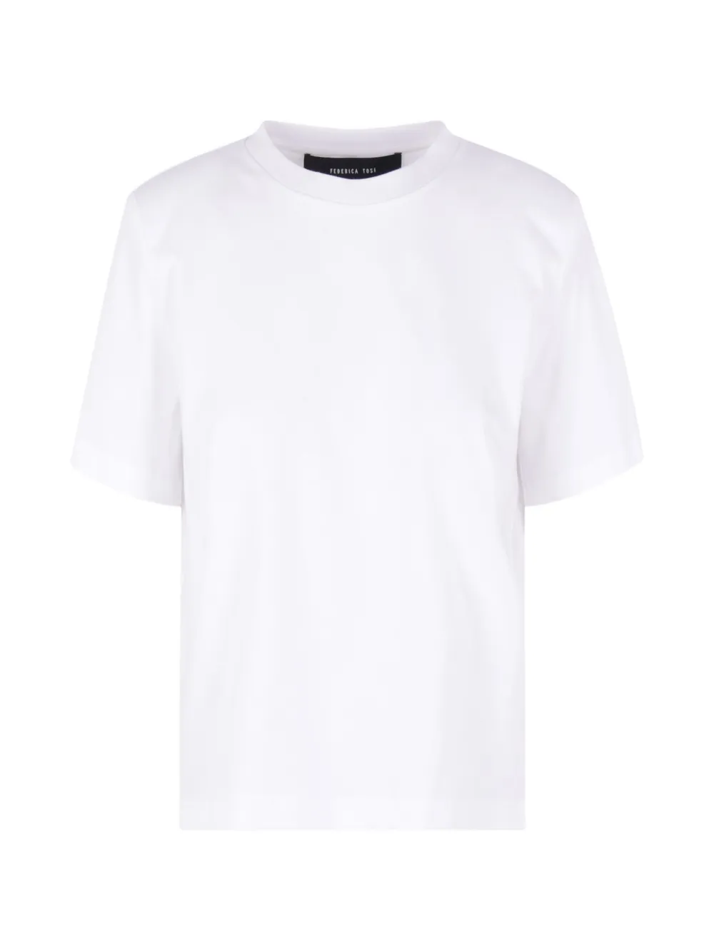 Federica Tosi crew-neck T-shirt - Bianco