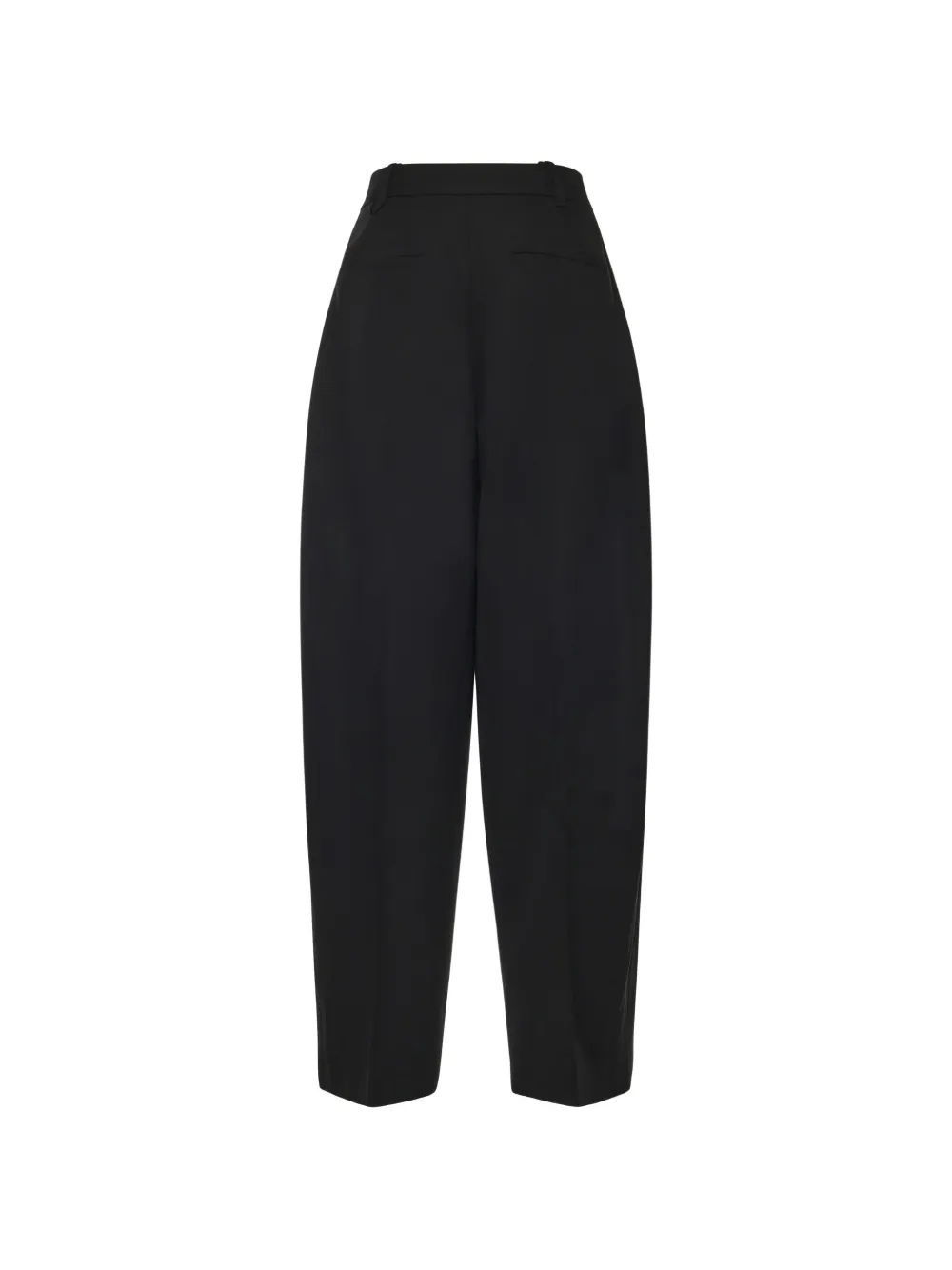 Jacquemus The Man's geplooide broek Zwart