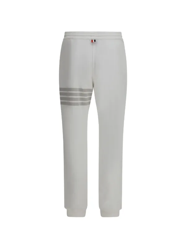 Thom Browne 4BAR トラックパンツ | ホワイト | FARFETCH JP