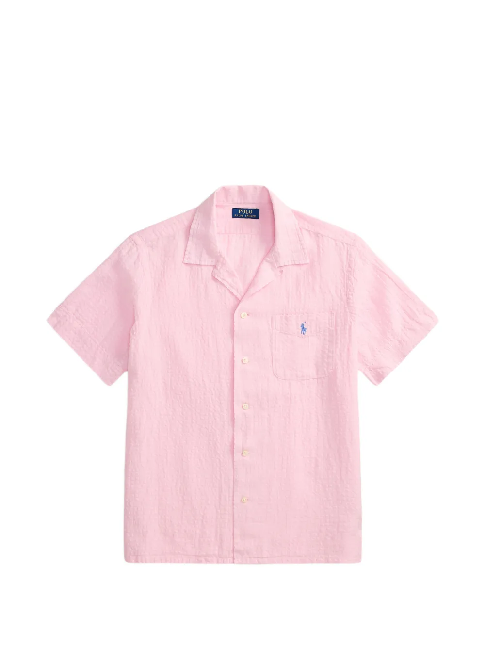 Polo Ralph Lauren Hemd mit aufgesetzter Tasche - Rosa