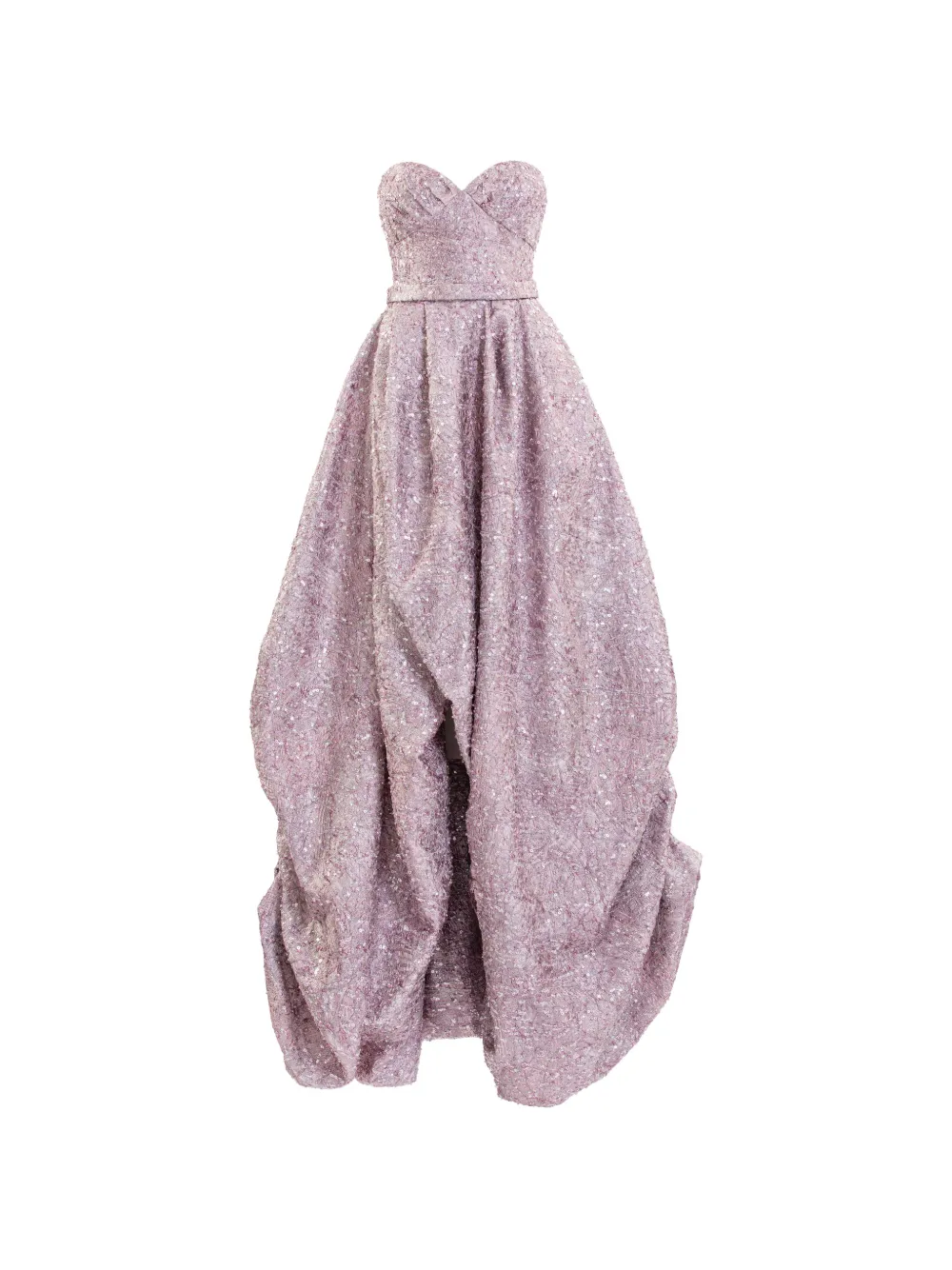 Saiid Kobeisy brocade maxi dress - Rosa