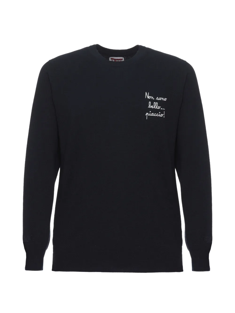 MC2 Saint Barth logo-embroidery sweatshirt - Blu