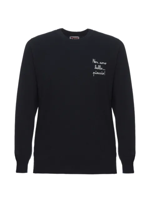 MC2 Saint Barth logo-embroidery sweatshirt 