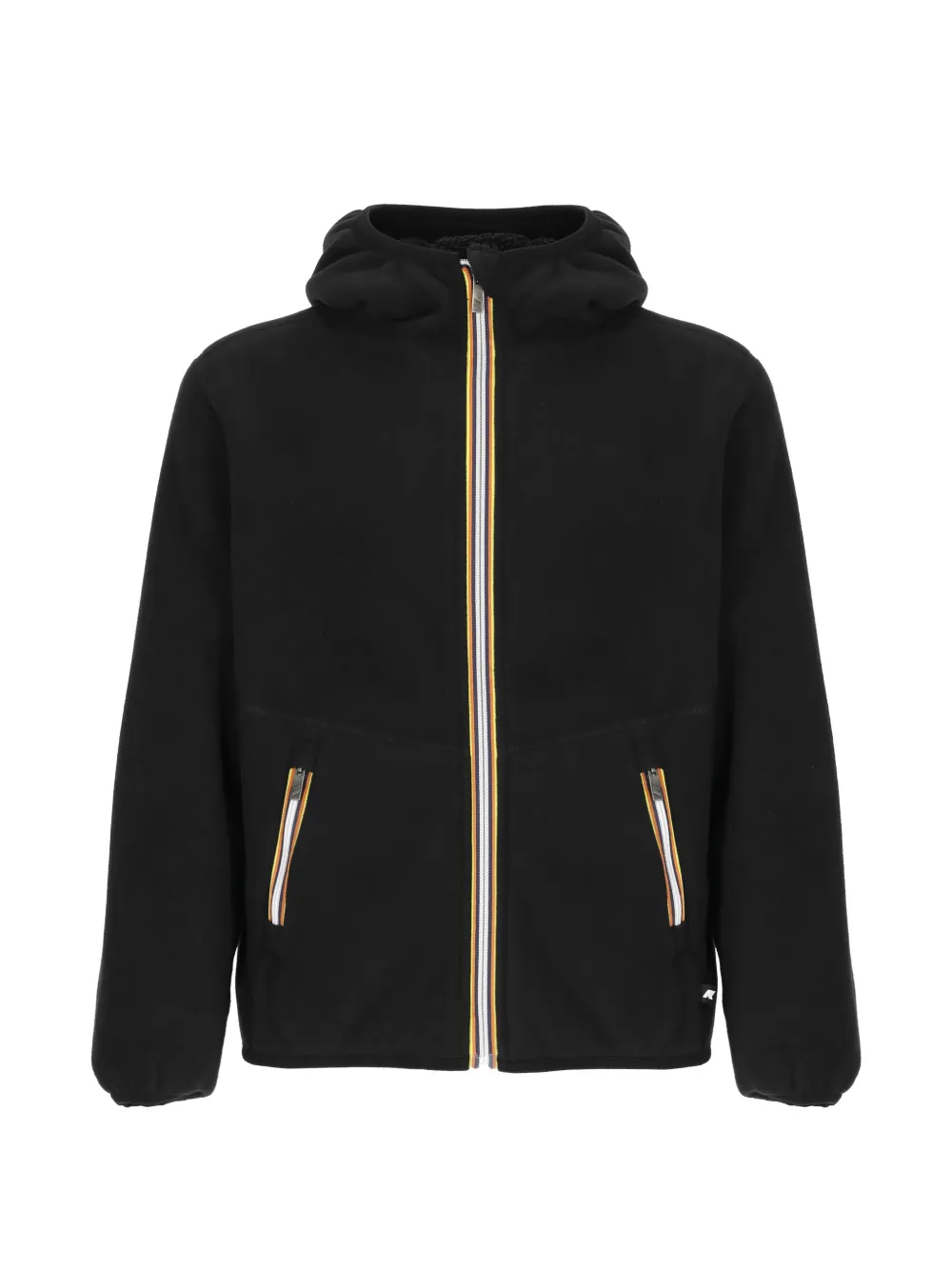 K-Way hooded zip jacket - Nero