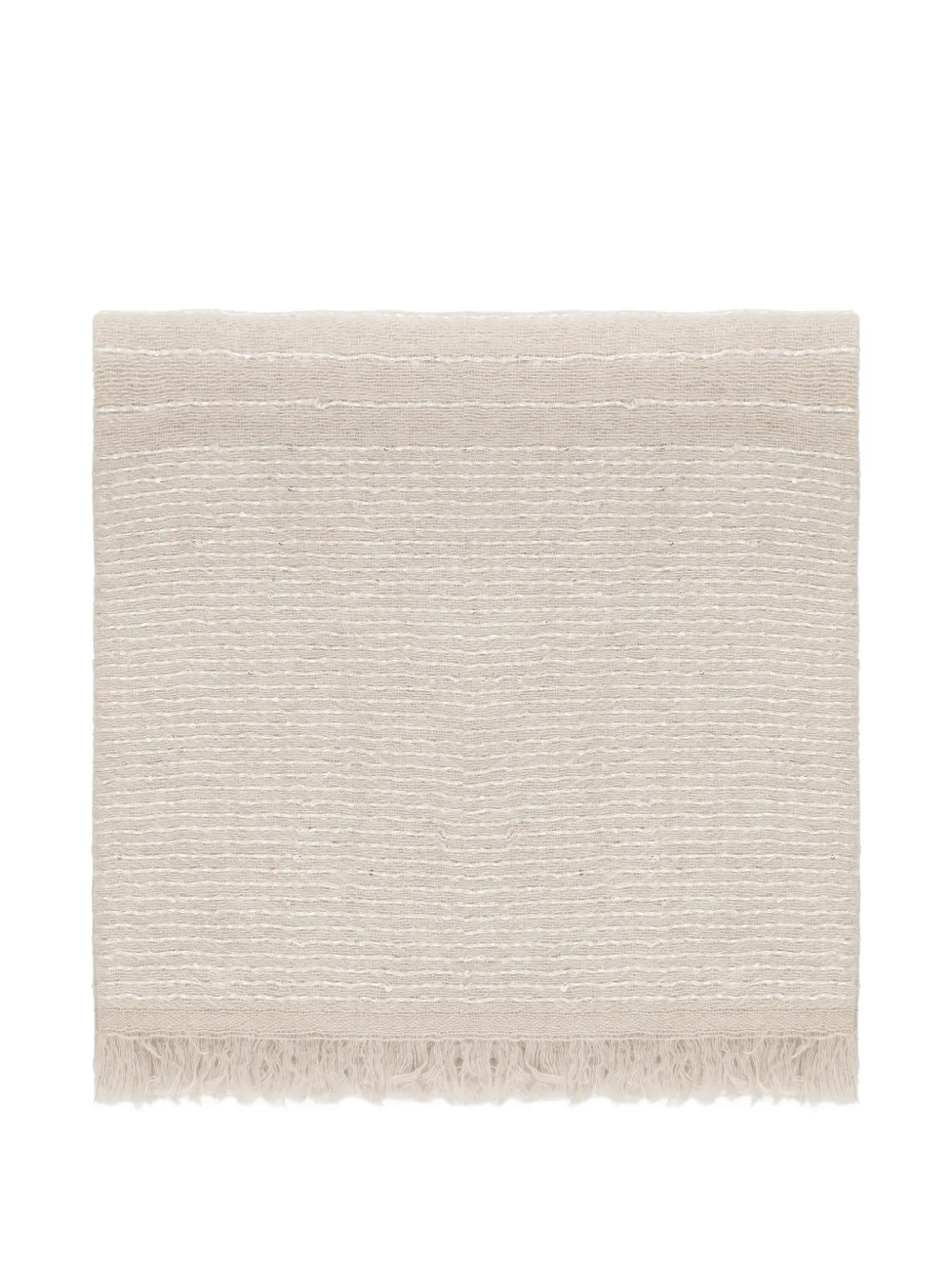 Antonelli Susina fringed scarf - Toni neutri