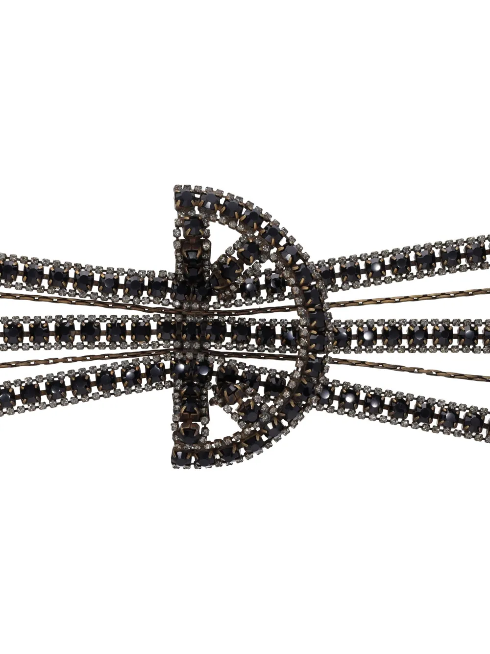 Costume National gemstones chocker necklace
