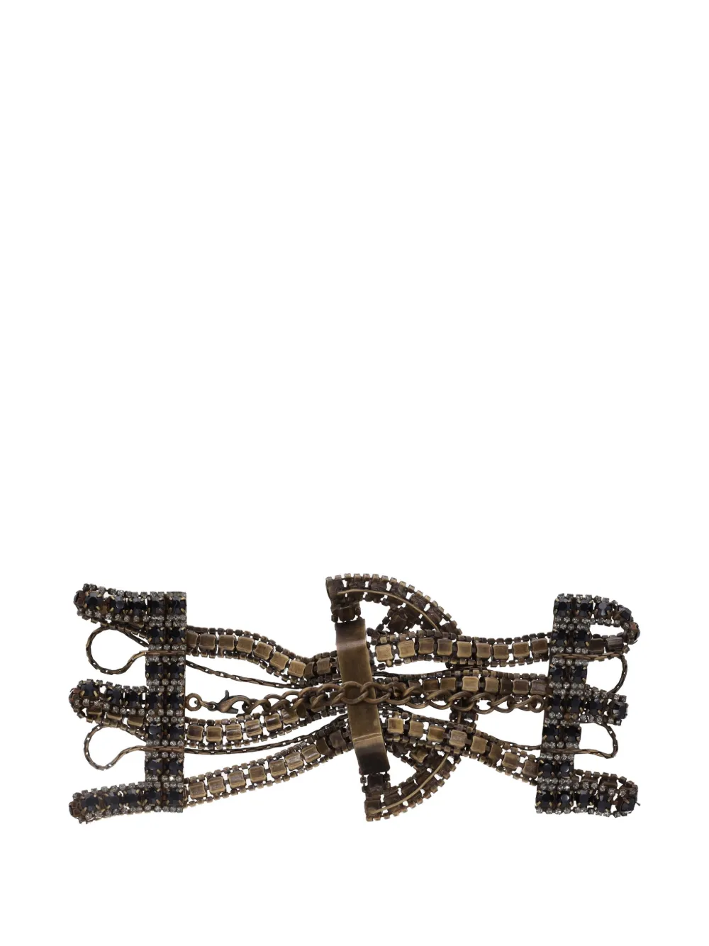 Costume National gemstones chocker necklace