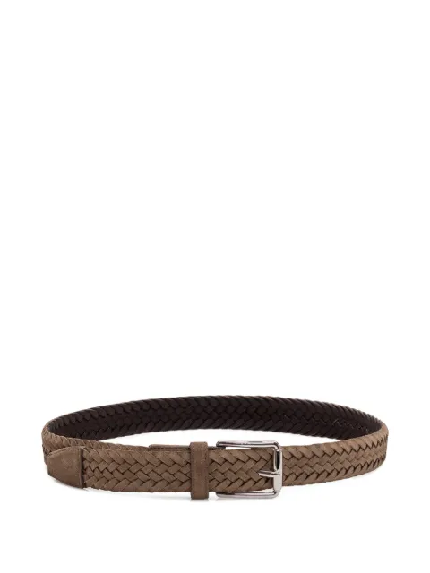 Tod's woven buckle belt