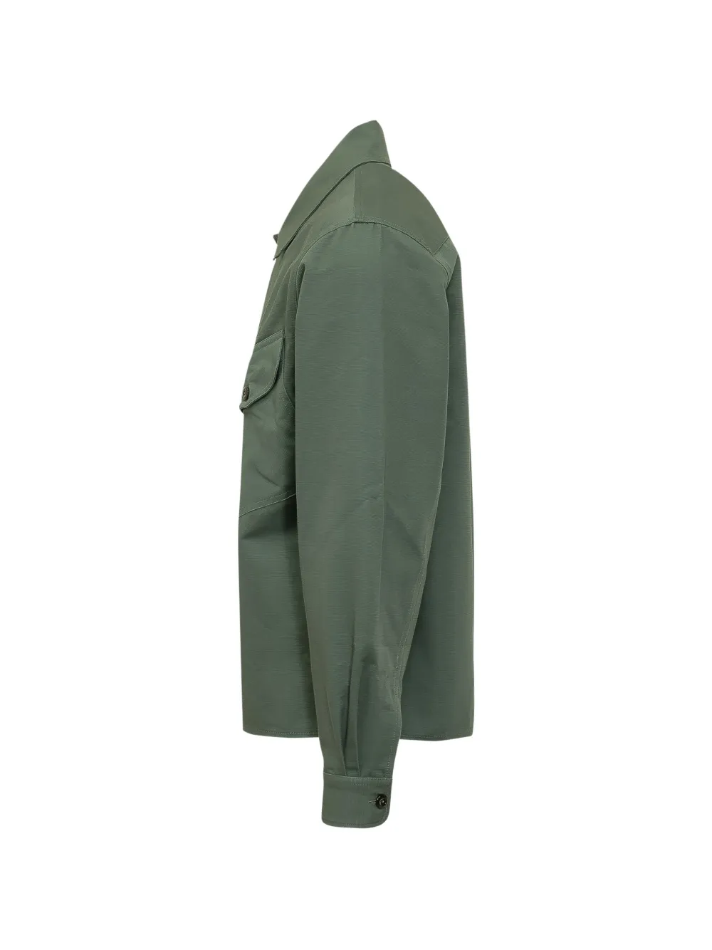 Kenzo Shirtjack met klepzak Groen