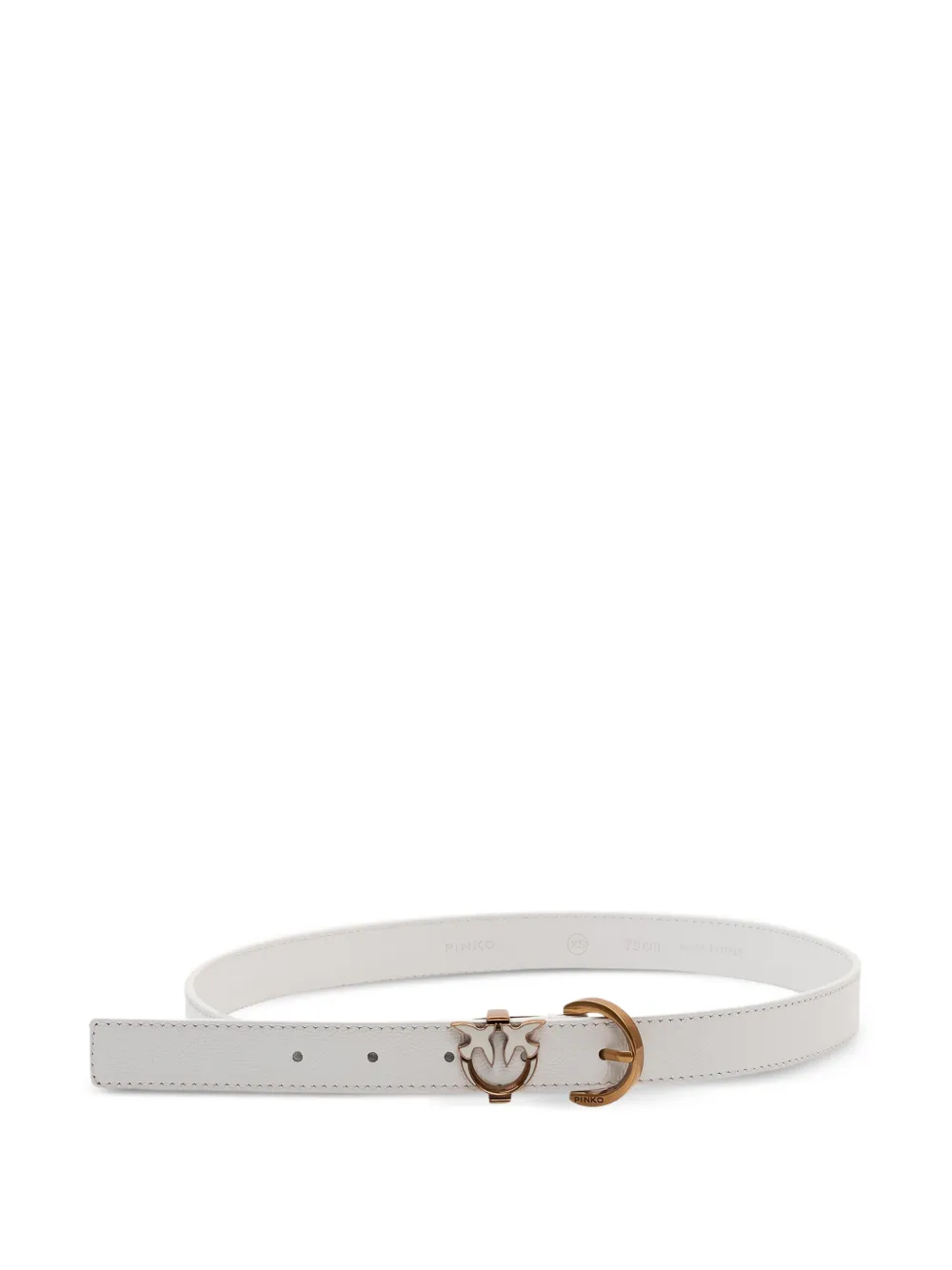 PINKO bird-detail belt - Bianco