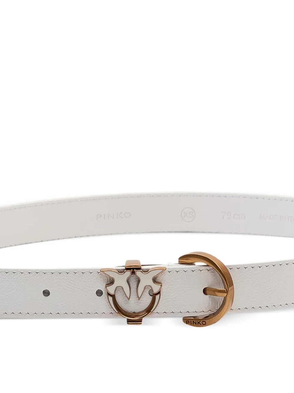 PINKO Riem met vogeldetail Wit