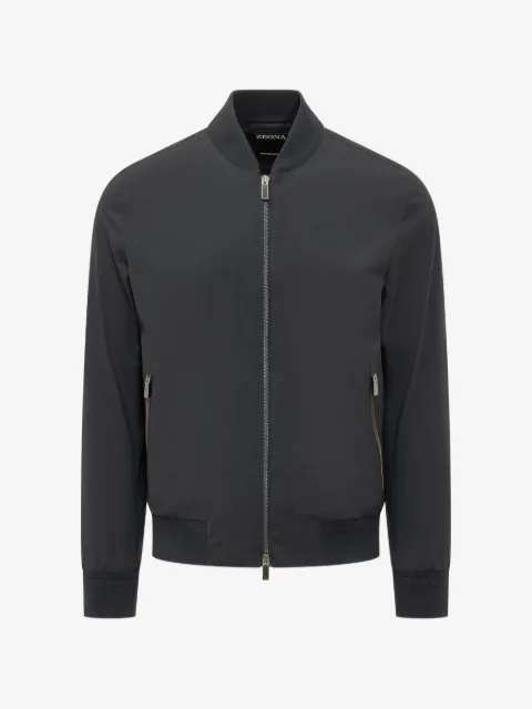 Zegna zip-up blouson jacket