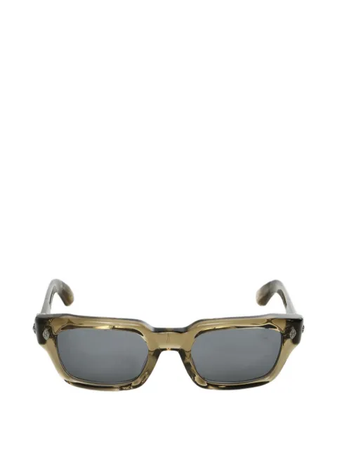 Chrome Hearts rectangle-frame sunglasses