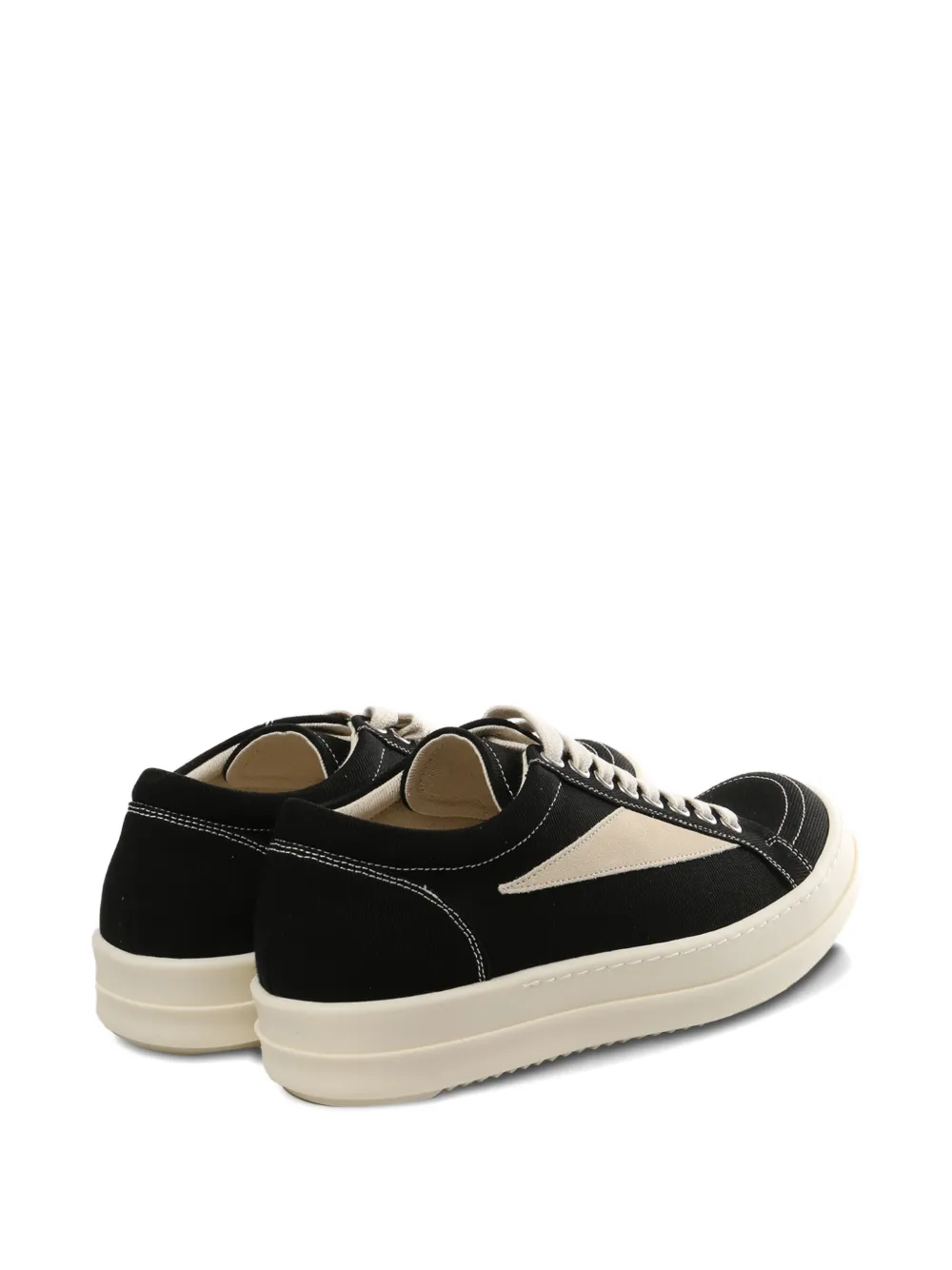 Rick Owens DRKSHDW Sneakers met contrasterend vlak Zwart
