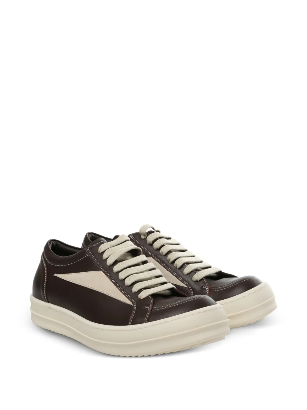 Rick Owens Sneakers met vlakken Bruin