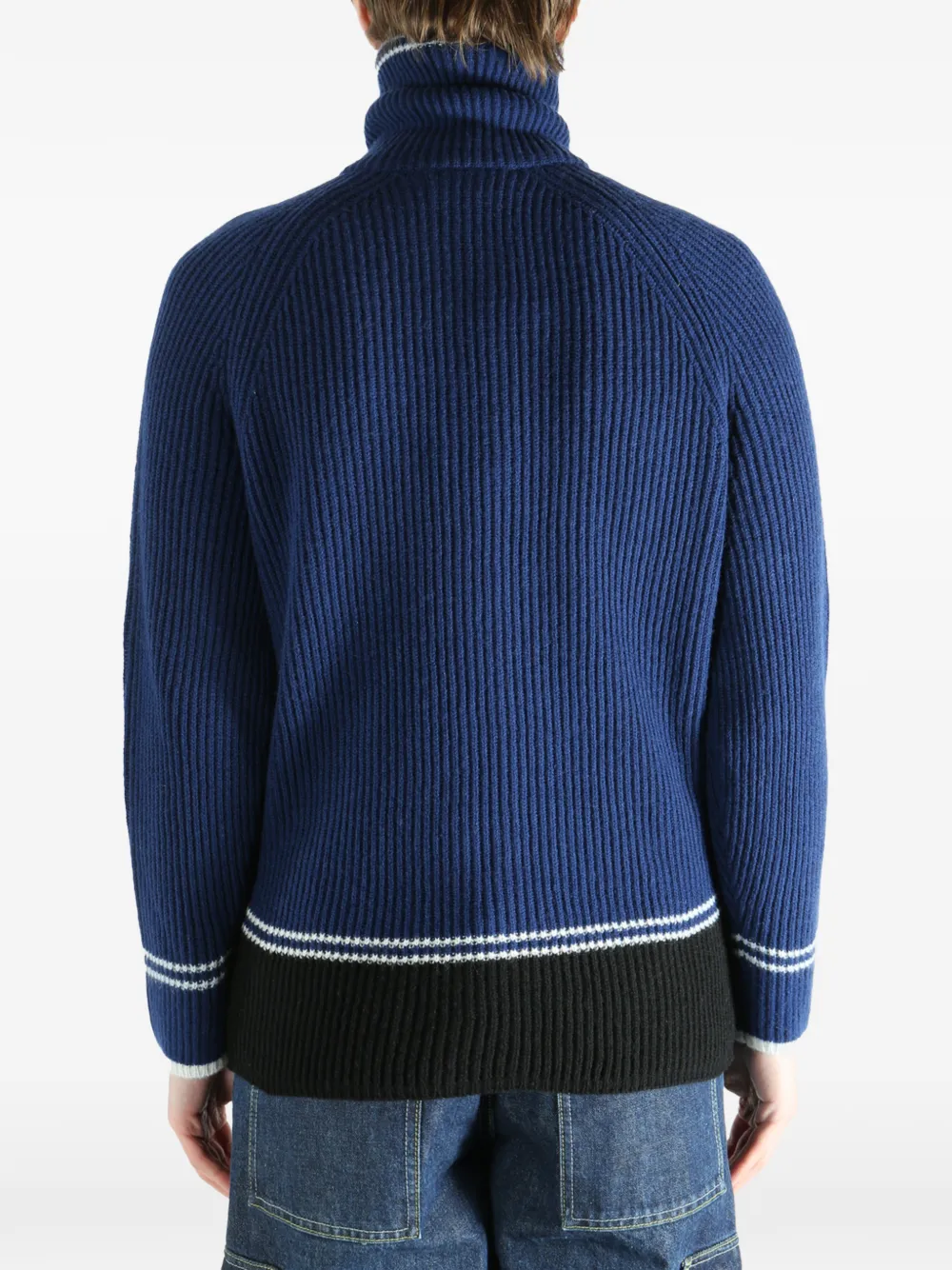 Marni Vest met col en rits Blauw