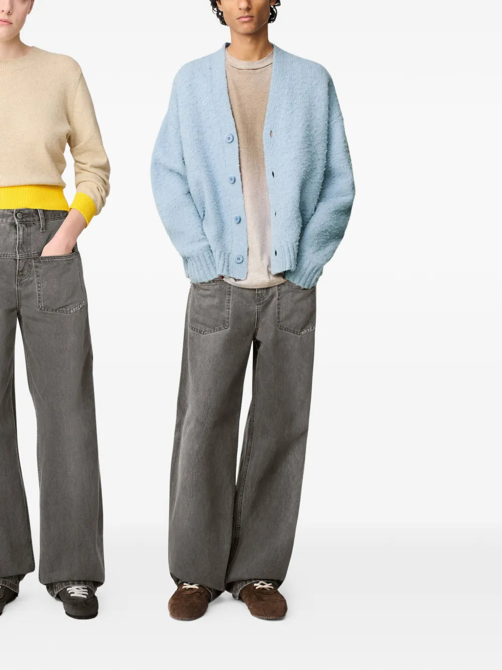 Axel Arigato inverted jeans - Grijs