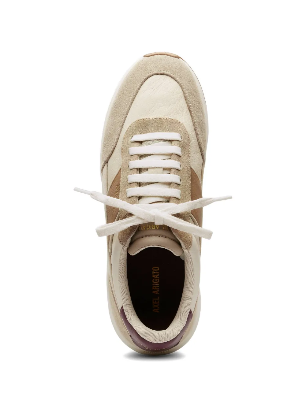 Axel Arigato Genesis Neo panelled runner sneakers Beige