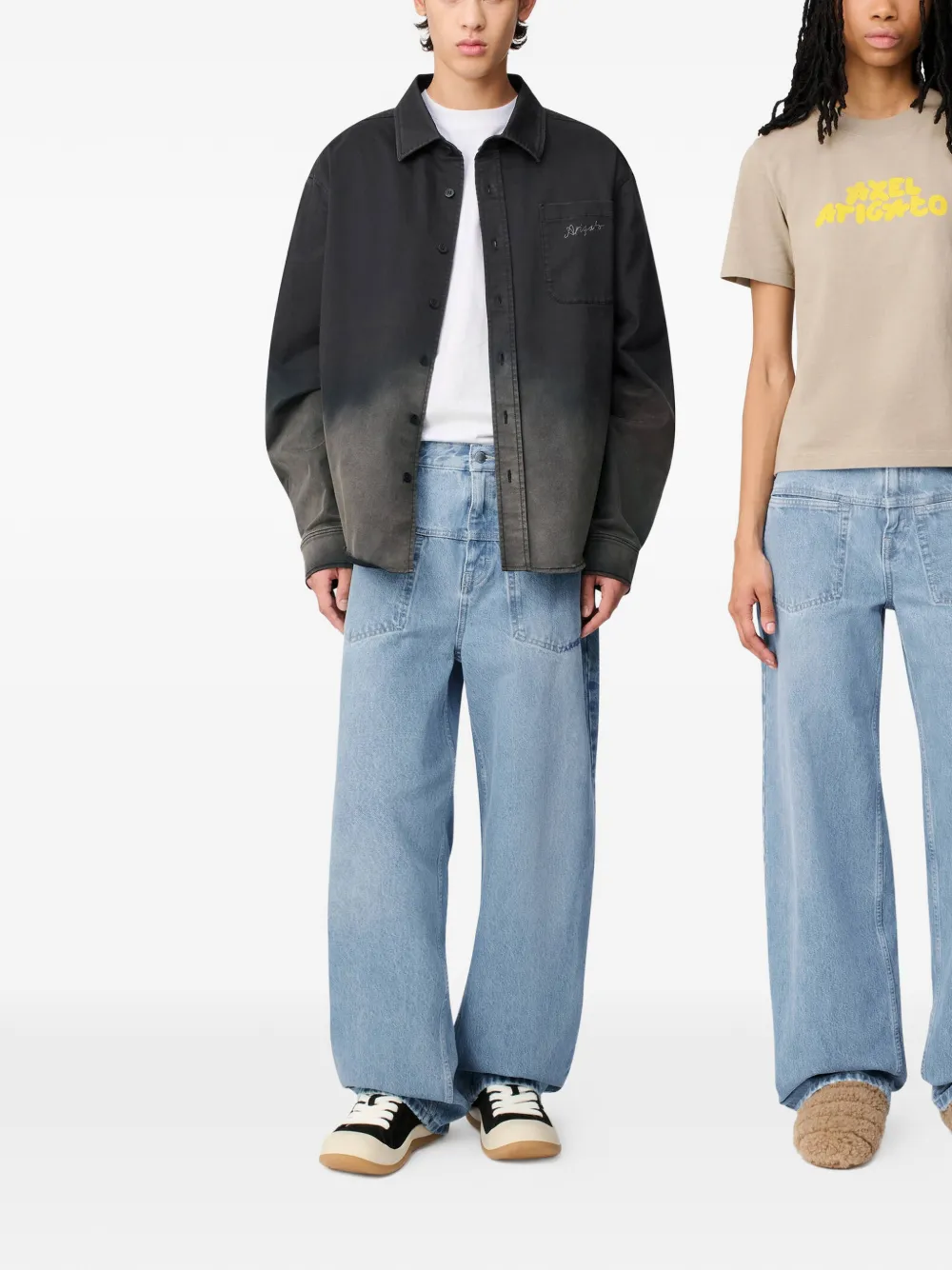 Axel Arigato inverted jeans - Blauw