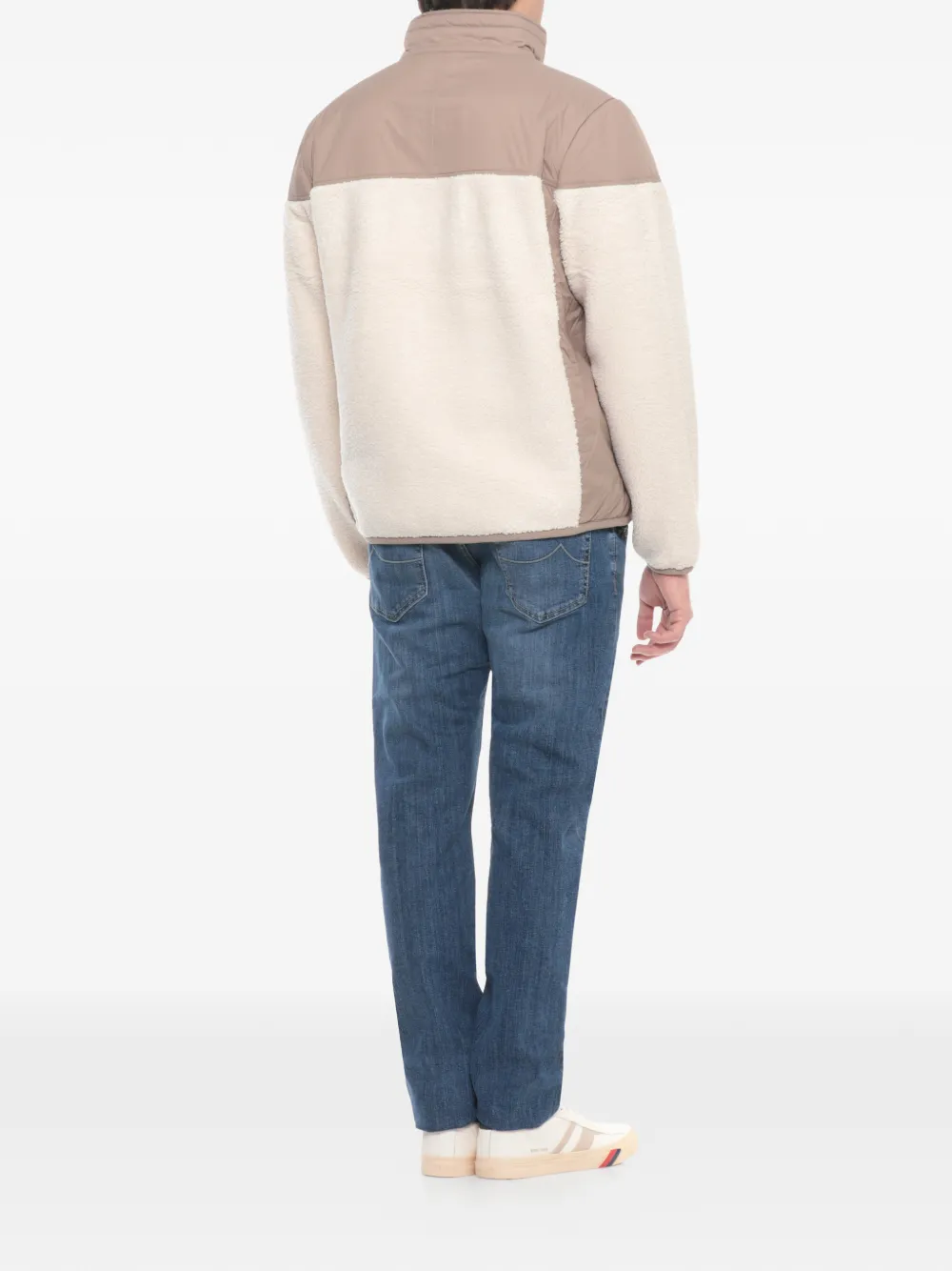K-Way Sixte 4.0 jack met rits Beige