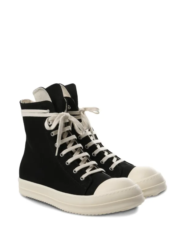 Rick Owens DRKSHDW レースアップ ジップ スニーカー | ブラック