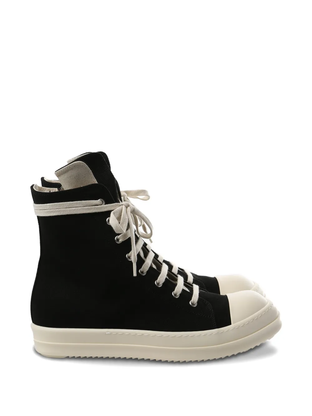 Rick Owens DRKSHDW lace-up fastening sneakers Zwart