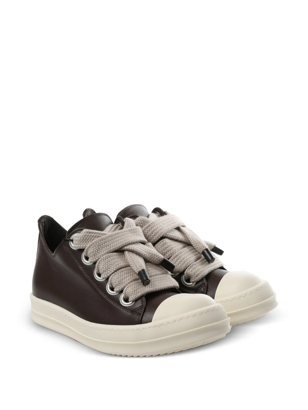 Rick Owens Leren sneakers Bruin