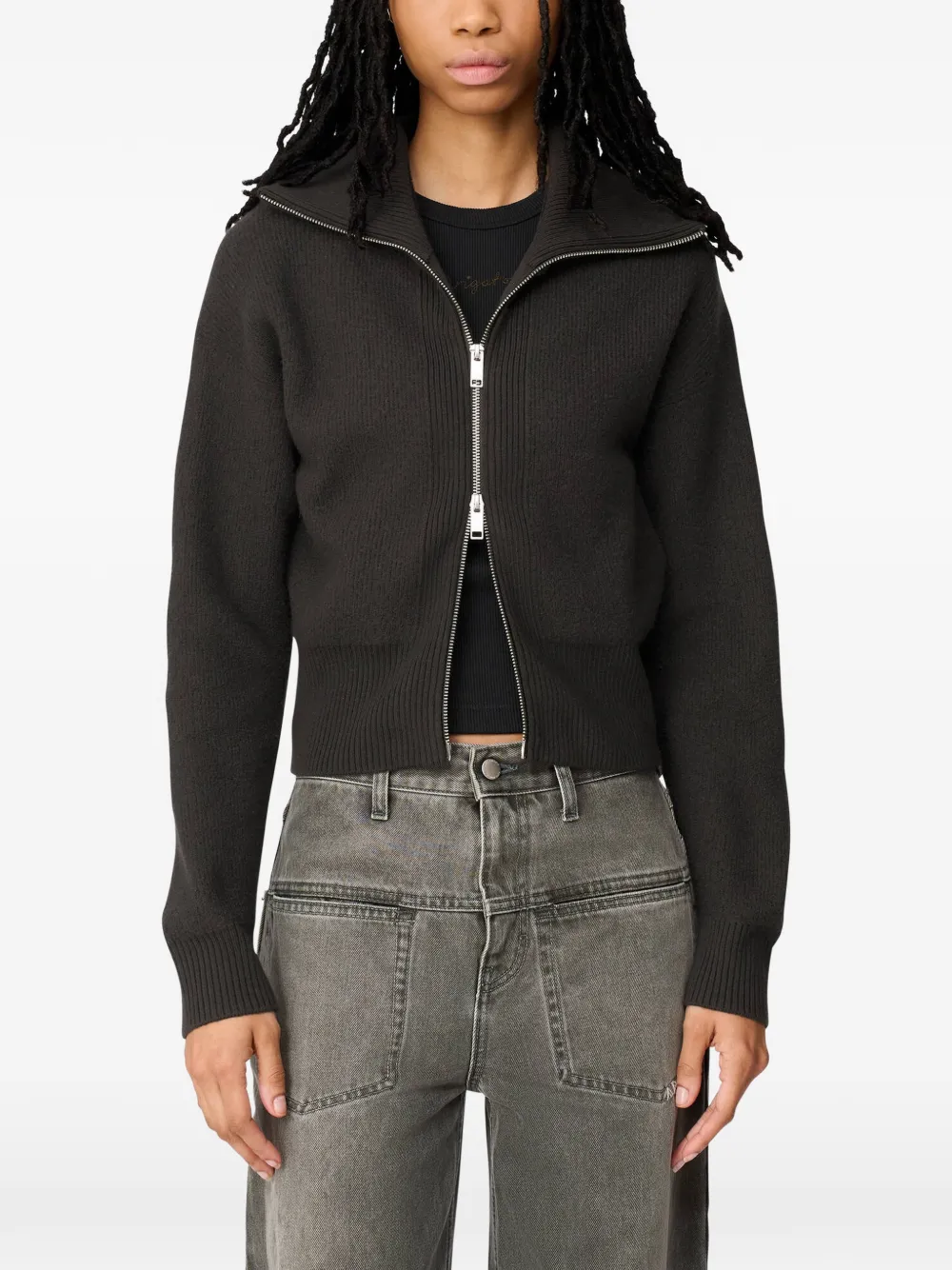  Axel Arigato Verve Zip-up Cardigan - Grey 