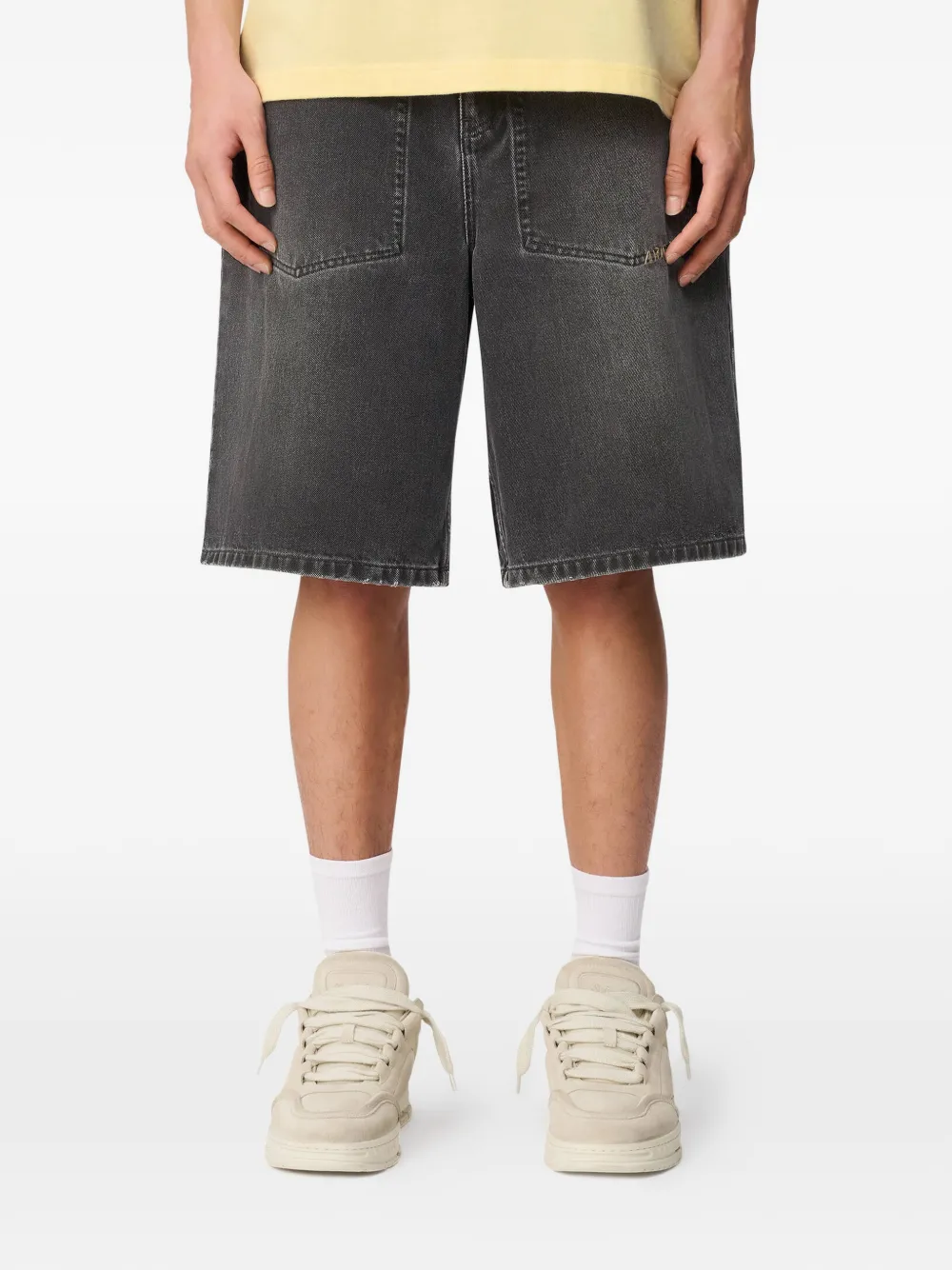 Axel Arigato Invert denim shorts Grijs