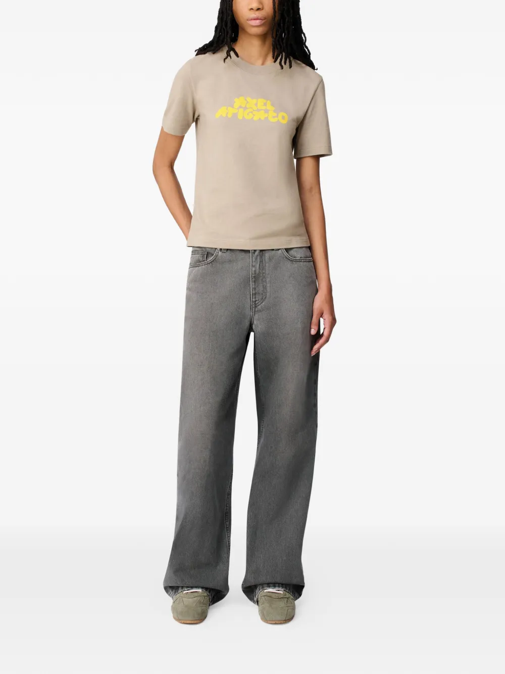 Axel Arigato Lidia straight jeans - Grijs