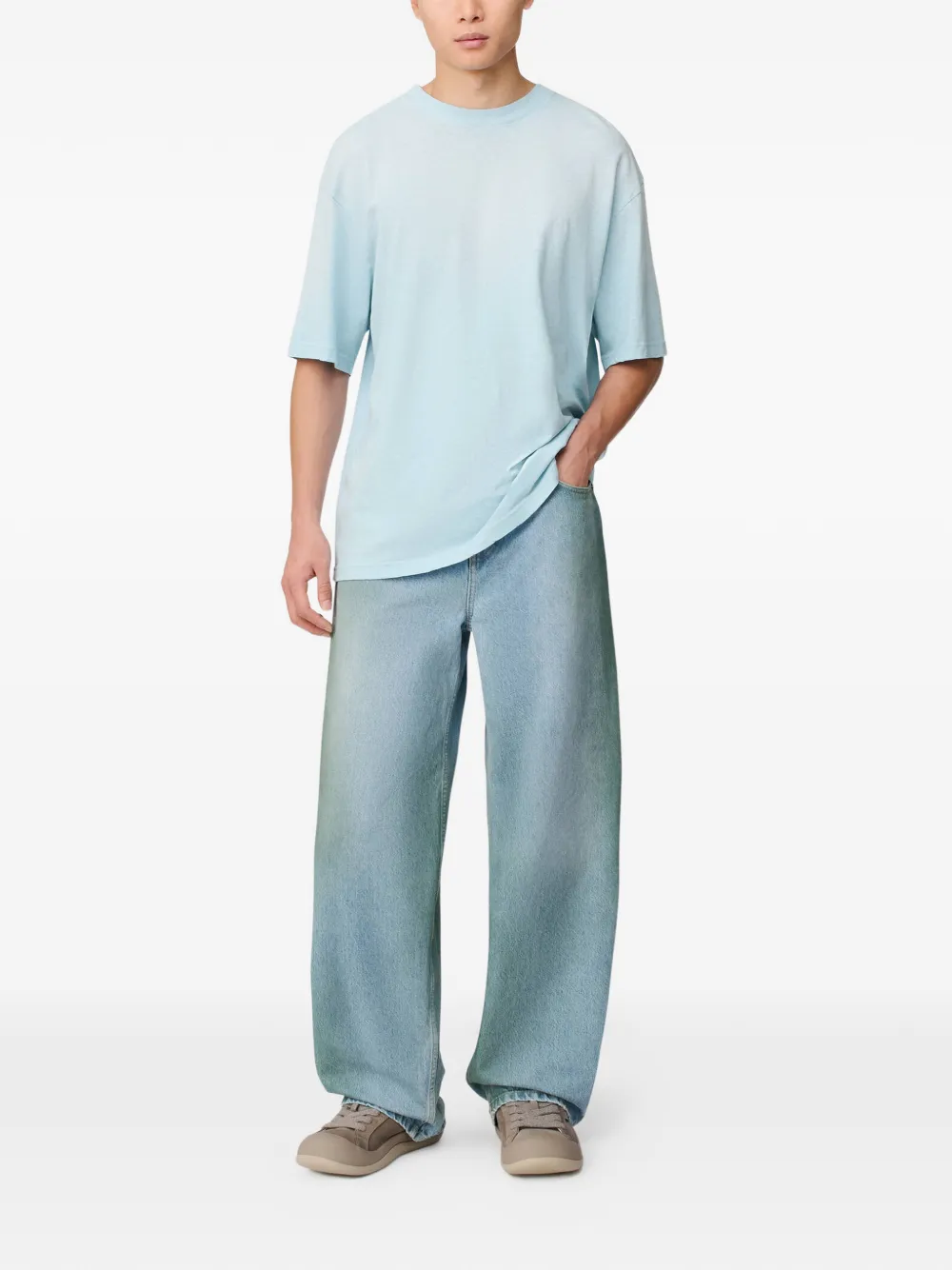 Axel Arigato Spray Relaxed jeans - Blauw