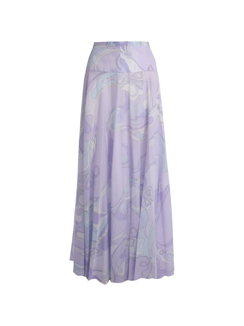PUCCI abstract maxi skirt - Viola
