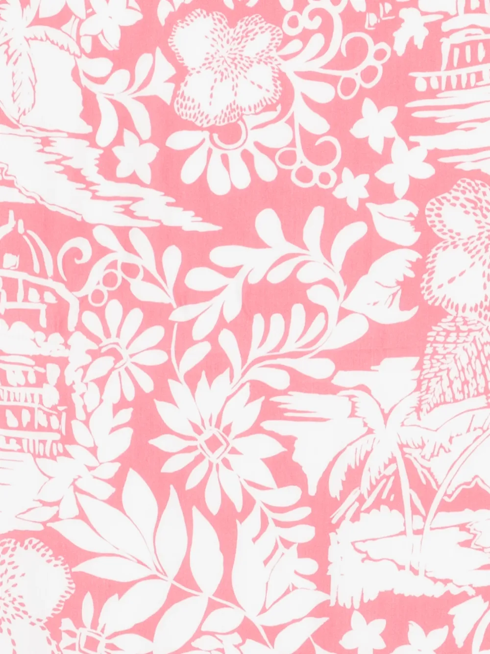  Ermanno Firenze Floral-print Scarf - Pink 