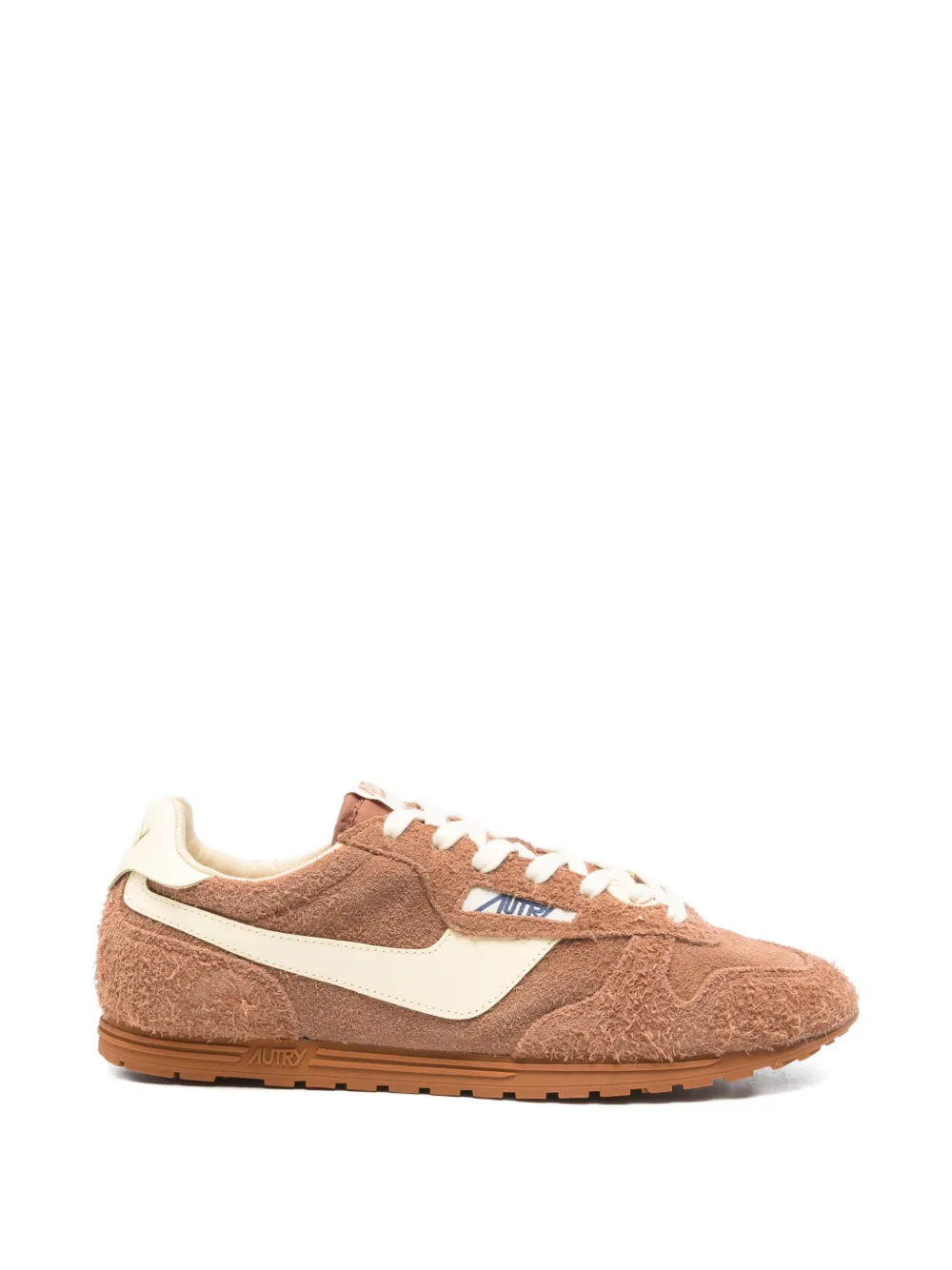 Autry logo sneakers - Marrone