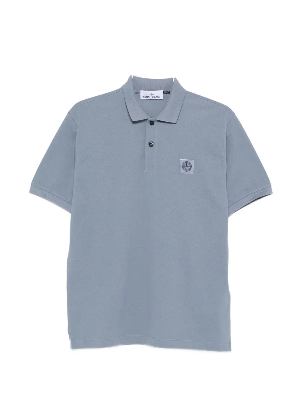 Stone Island short-sleeve polo shirt - Blu