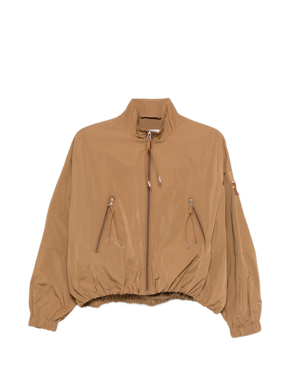 ERMANNO FIRENZE zip bomber jacket - Marrone