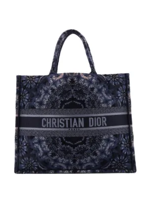 Christian Dior Pre-Owned 2020s ブック ハンドバッグ S | ブルー