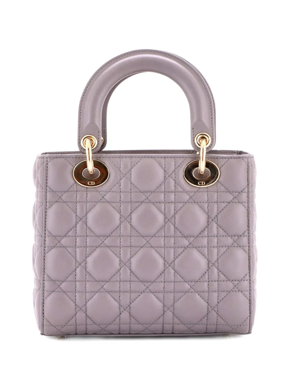 Christian Dior Pre-Owned My ABCDior Lady Dior Bag Cannage Quilt Lambskin crossbody bag | Pre-Owned