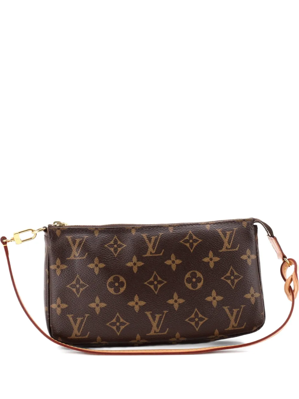 Louis Vuitton Pre-Owned Clutch Pochette Accessoires in tela con monogramma - Marrone